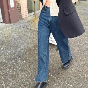 Oak + Fort Wide Leg Jean